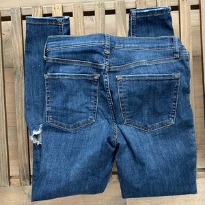 Free People skinny jeans.